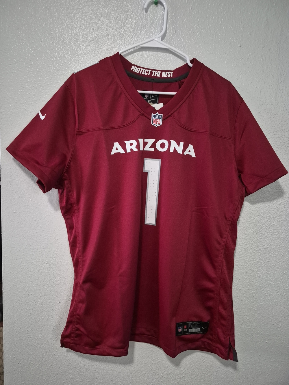 Arizona Cardinals Men's Red #1 Football Jersey - Nike